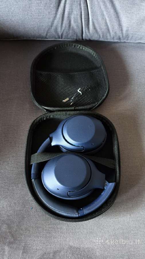 Mėlynos Sony Wh-xb900n belaidės ausinės - nuotraukos Nr. 8