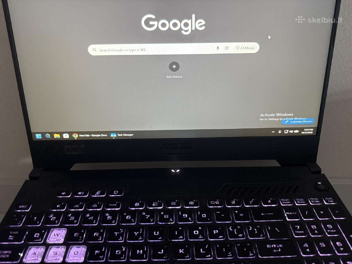Asus Tuf Gaming A15 Ryzen 7 6800hs Rtx 2050 - nuotraukos Nr. 2