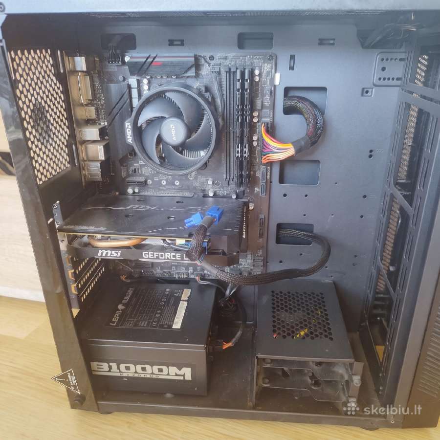 Žaidimų kompiuteris – Ryzen 5 3600 Rtx 2060 6gb - nuotraukos Nr. 6