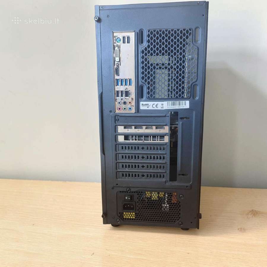 Žaidimų kompiuteris – Ryzen 5 3600 Rtx 2060 6gb - nuotraukos Nr. 5