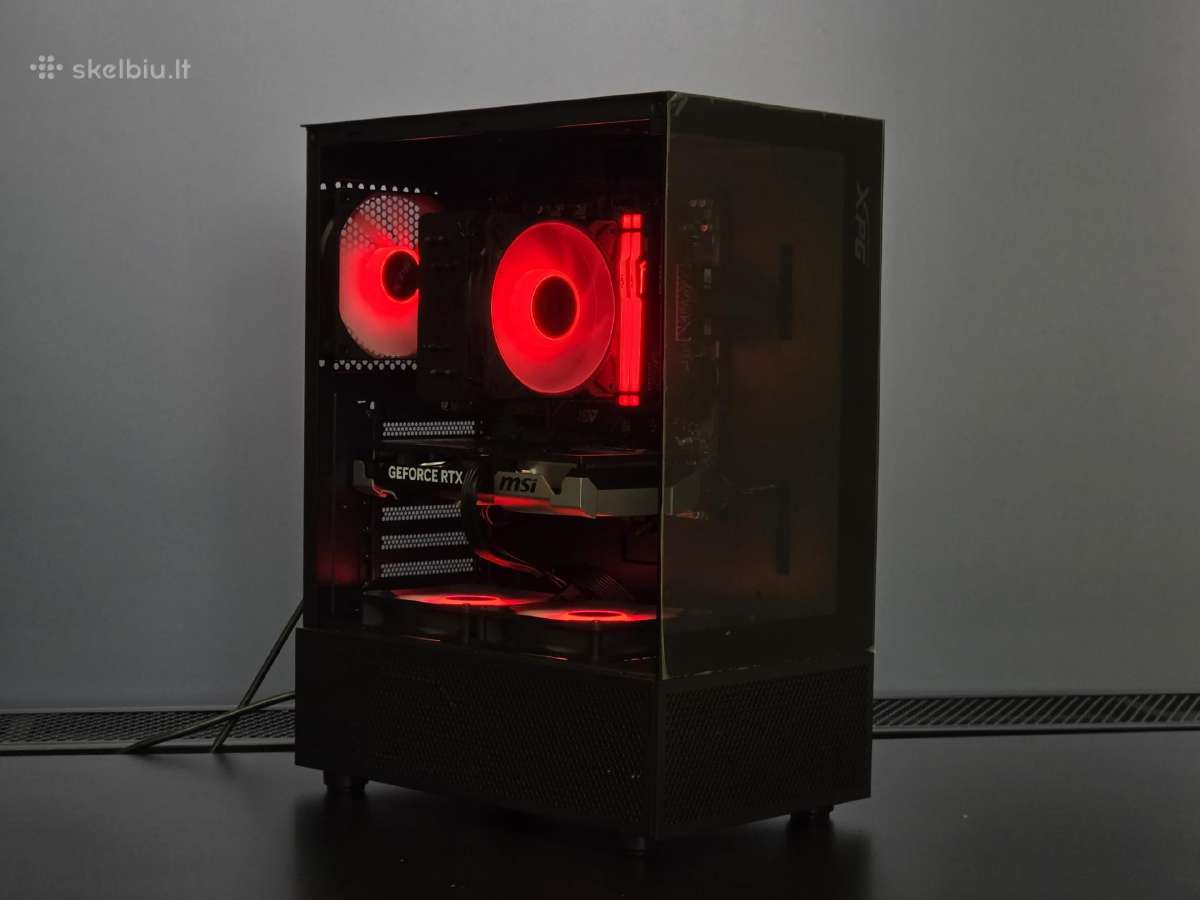 Ryzen 5 7600 su Rtx 5060 Ti, 1tb, 16gb kompiuteris - nuotraukos Nr. 4