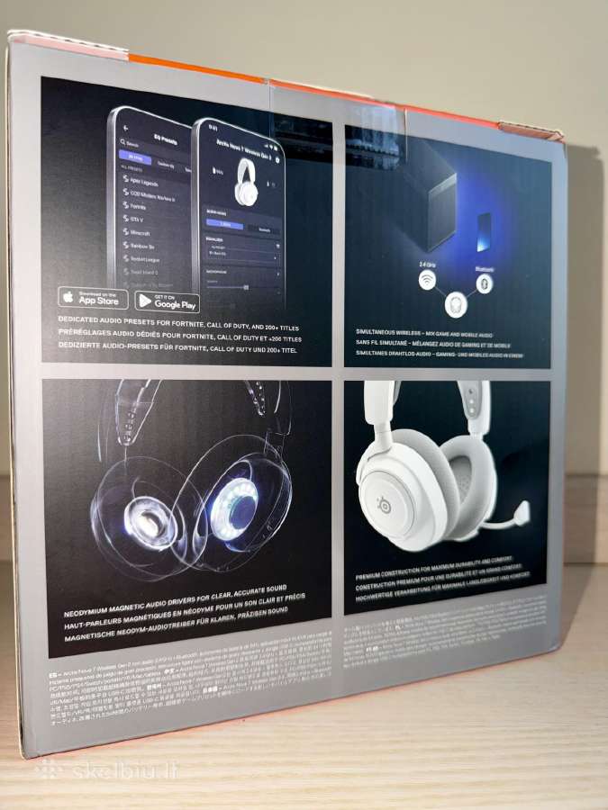 Naujos Steelseries Arctis Nova 7 Wireless Gen2 - nuotraukos Nr. 3