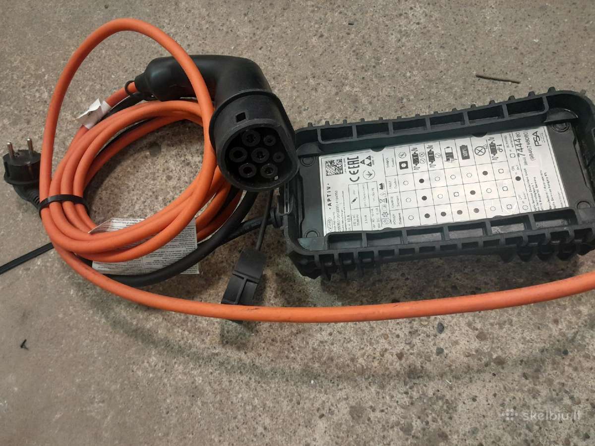 Elektromobilio pakrovėjas Peugeot, Citroen - nuotraukos Nr. 4