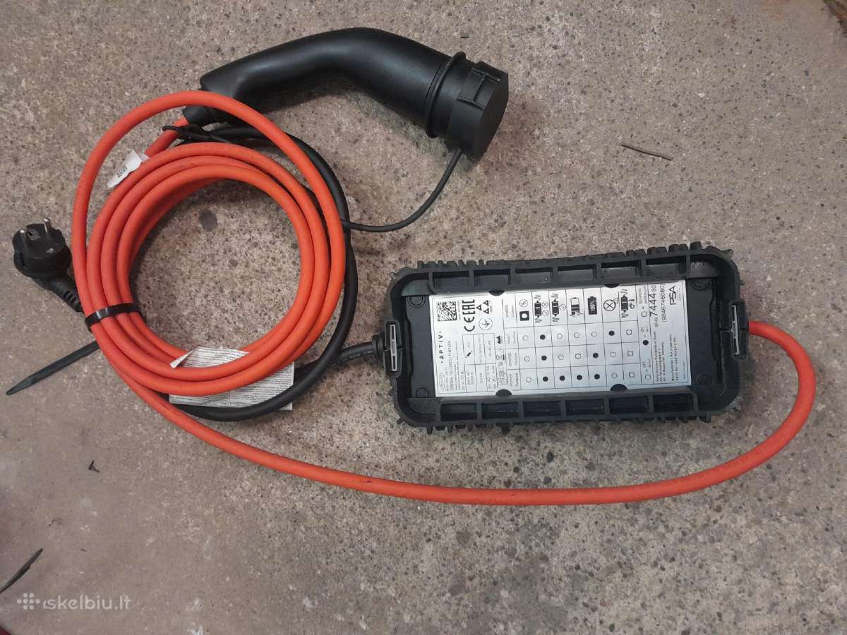 Elektromobilio pakrovėjas Peugeot, Citroen - nuotraukos Nr. 2