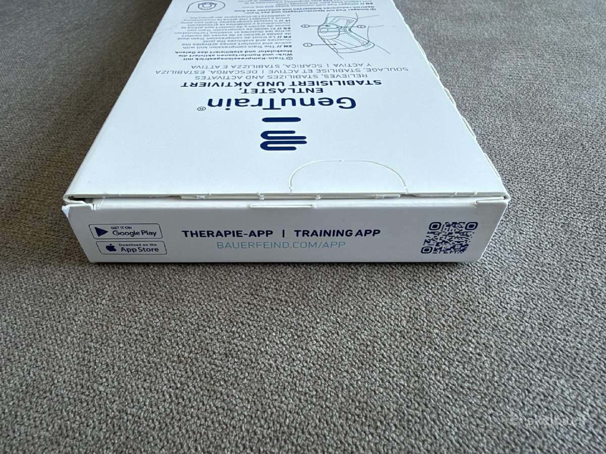 Kelio įtvaras Bauerfeind Genutrain - nuotraukos Nr. 4