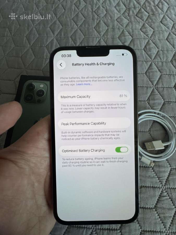 iPhone 13 Pro 128gb - nuotraukos Nr. 5