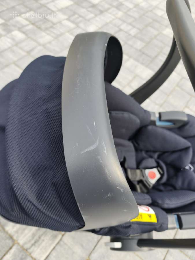 Vežimėlio komplektas Moon Rocca + auto - nuotraukos Nr. 8