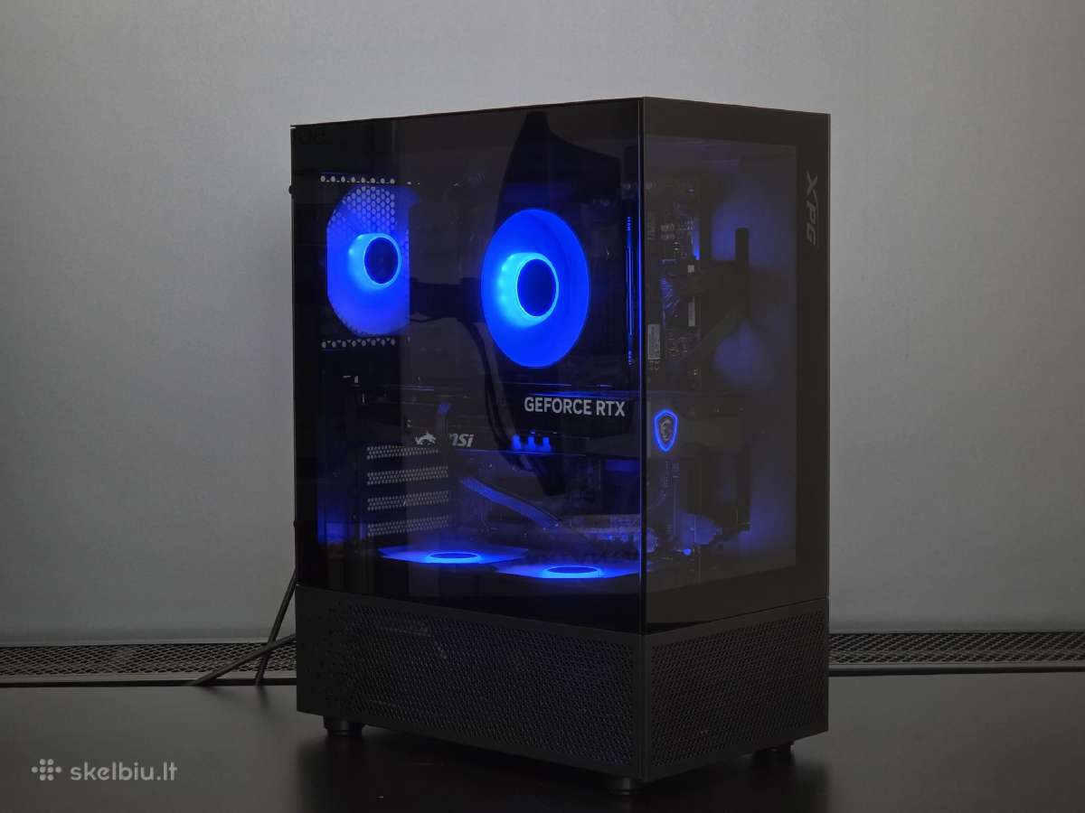 Ryzen 7 7800x3d kompiuteris su Rtx 5060 Ti, 16gb - nuotraukos Nr. 5