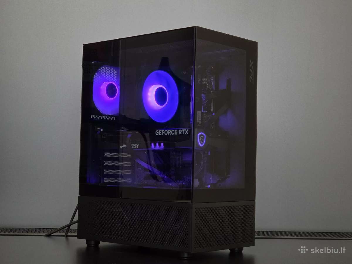 Ryzen 7 7800x3d kompiuteris su Rtx 5060 Ti, 16gb - nuotraukos Nr. 7