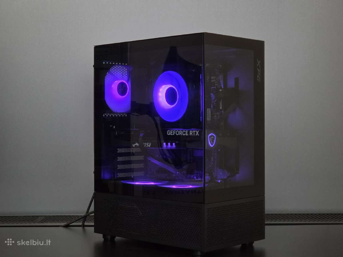 Ryzen 7 7800x3d kompiuteris su Rtx 5060 Ti, 16gb - nuotraukos Nr. 8