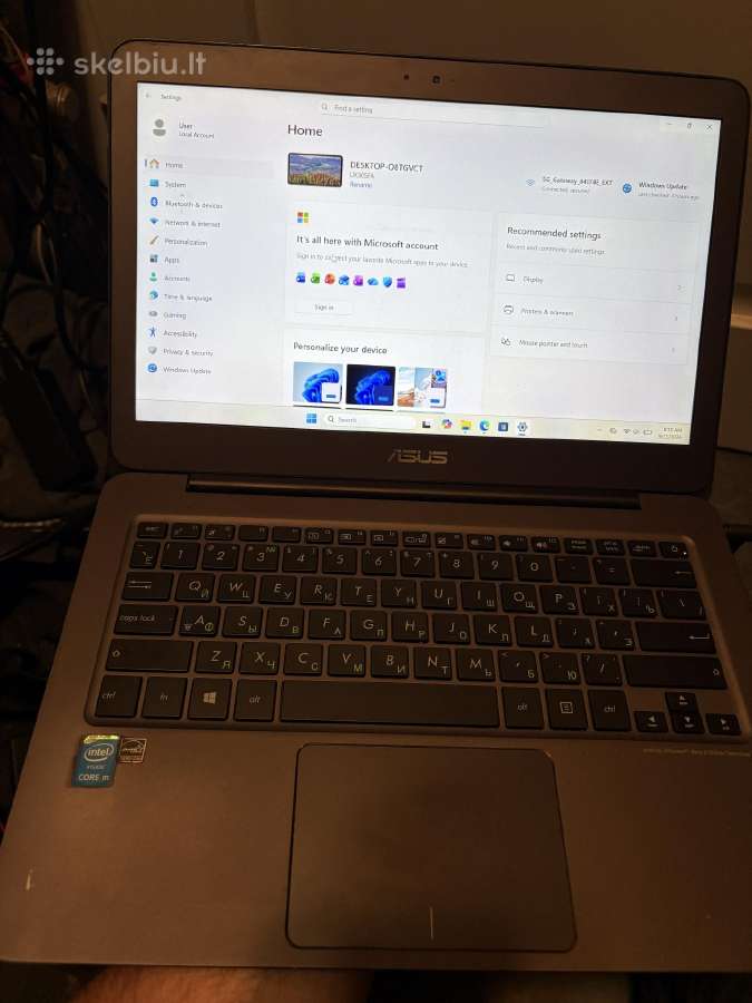 Asus Ux305 - nuotraukos Nr. 5