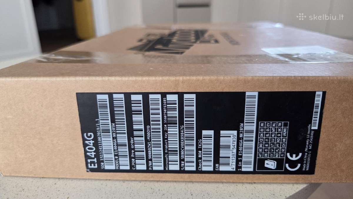 Asus Vivobook E1404g 8gb i3-n305 128gb Wi-fi 6e - nuotraukos Nr. 16