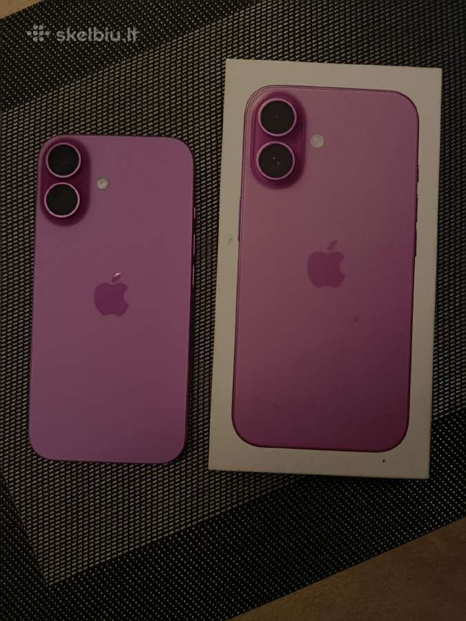 Parduodu rožinį „iPhone 16“, 128 GB. - nuotraukos Nr. 2