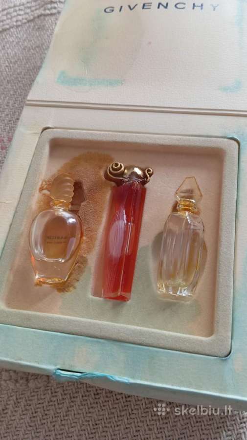 Vintažinis Givenchy kvepalų miniatiūrų rinkinys - nuotraukos Nr. 4