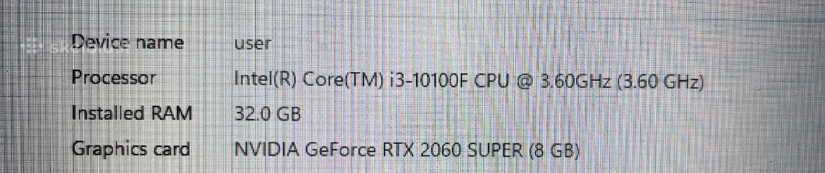 Žaidimų kompiuteris Rtx 2060 Super 8gb / 32gb RAM - nuotraukos Nr. 4