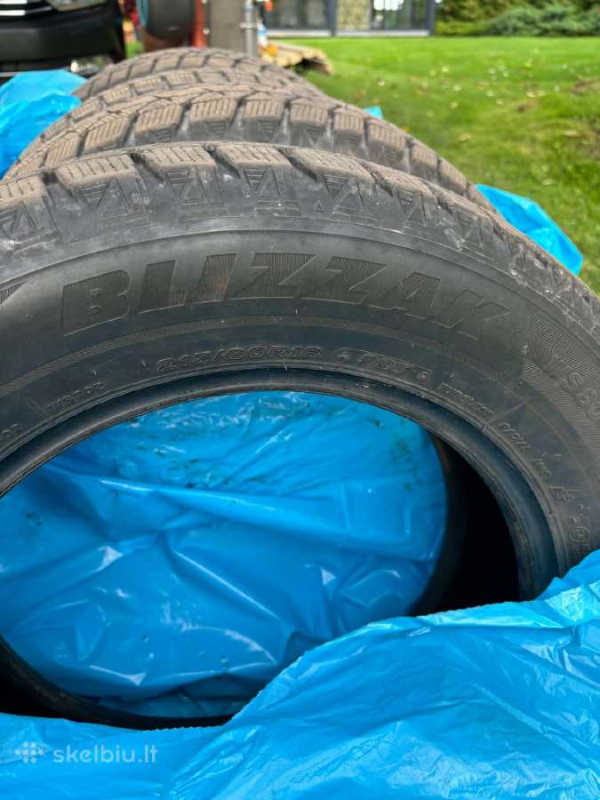 215/60r16 Blizzak Žieminės Padangos - nuotraukos Nr. 3
