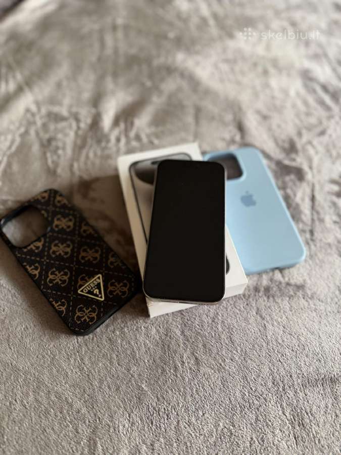 Parduodu iPhone 15 Pro, 256 GB, White Titanium - nuotraukos Nr. 8