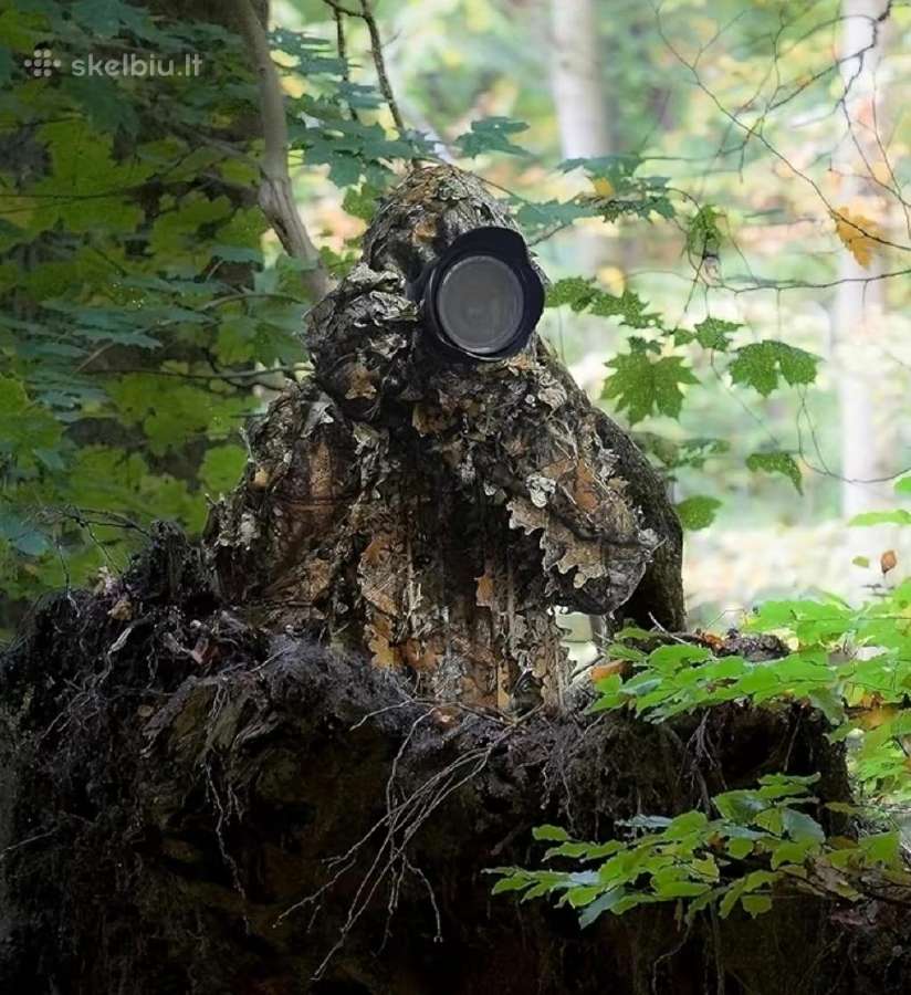 3D Ghillie maskuojantis kostiumas (5 dalių) - nuotraukos Nr. 3