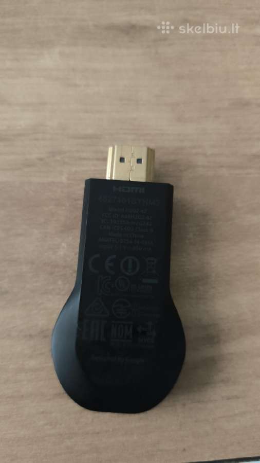 Google chromecast televizoriui - nuotraukos Nr. 2