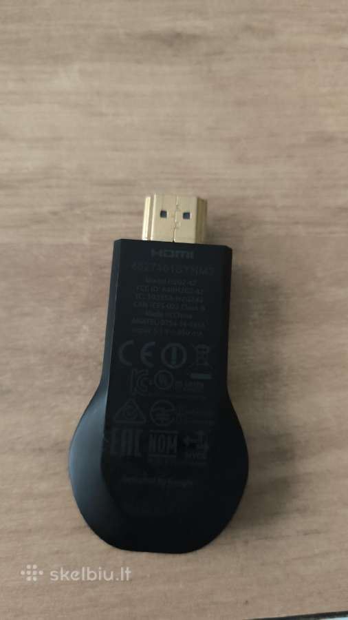 Google chromecast televizoriui - nuotraukos Nr. 2
