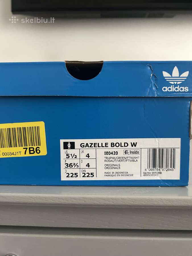 Adidas Gazelle Bold moteriški platforminiai batai - nuotraukos Nr. 13
