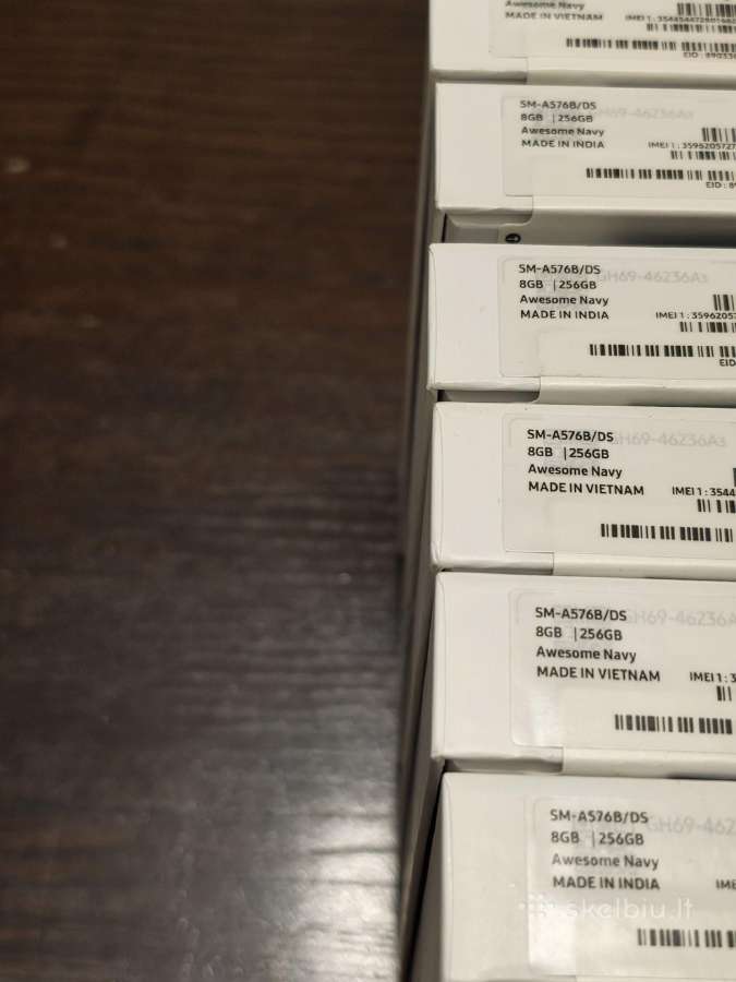 Naujas Samsung A57 5G, 8gb, 256gb, 24 mėn. gar. - nuotraukos Nr. 2