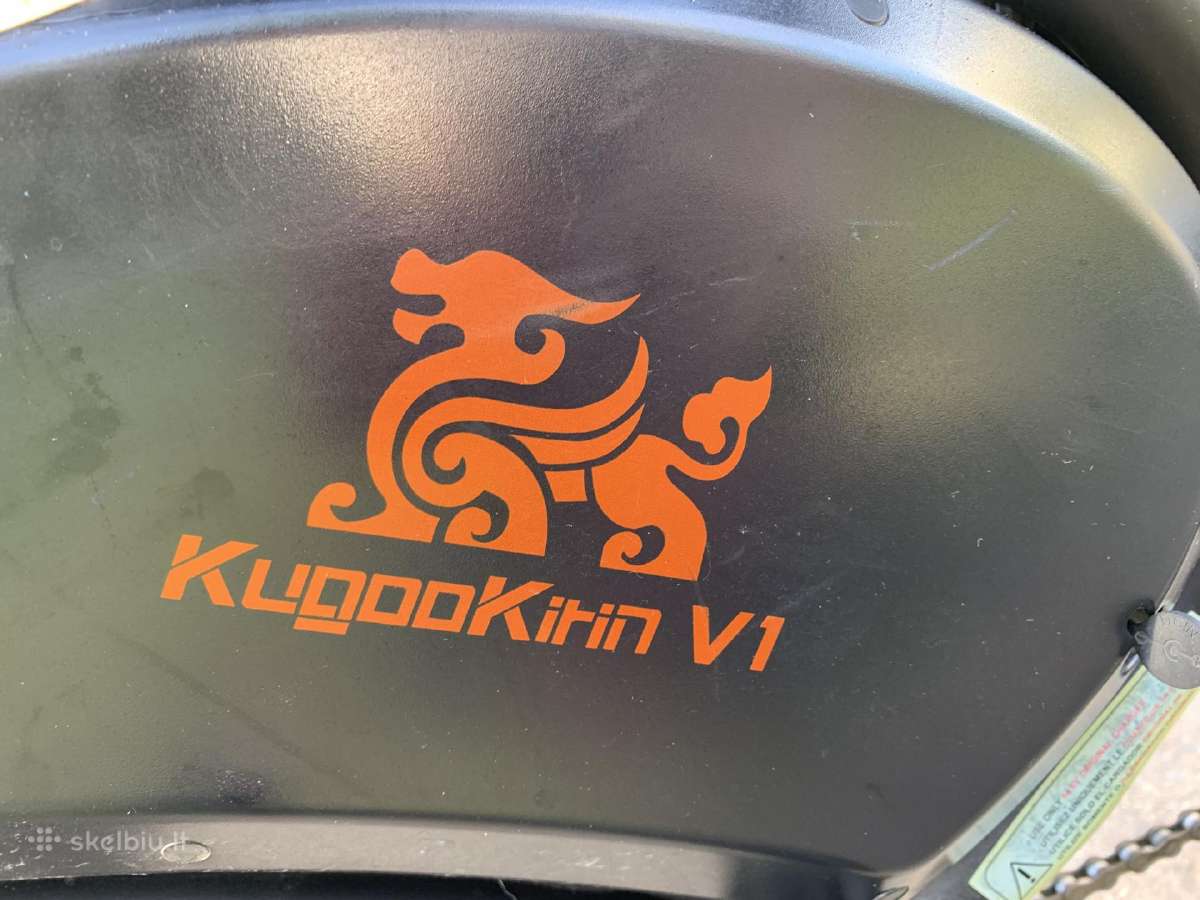 Kugoo Kirin V1 elektrinis dviratis - nuotraukos Nr. 2