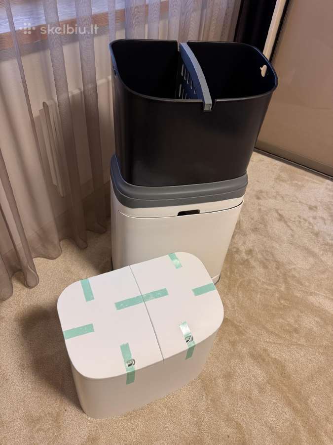 48l talpos šiukšlių dėžė rūšiavimui - nuotraukos Nr. 7