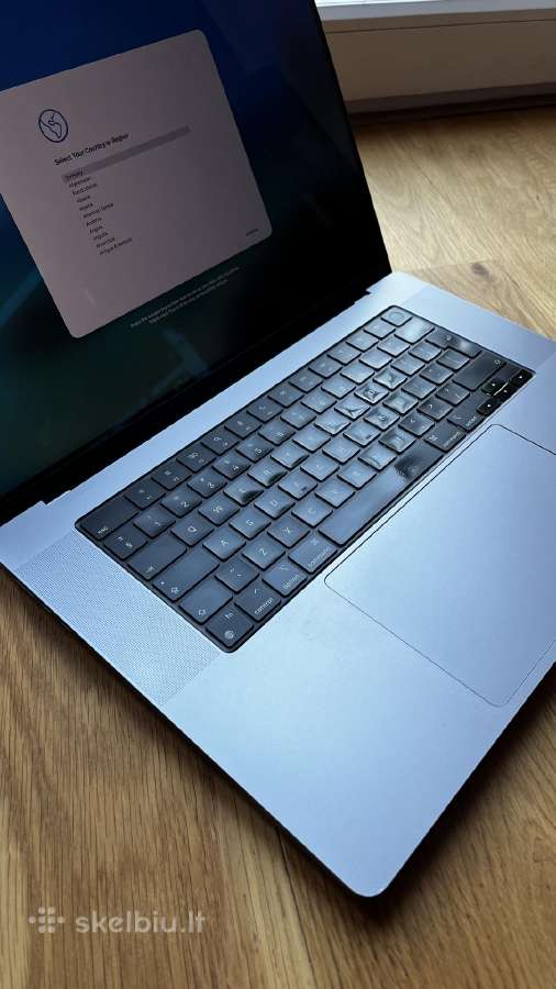 MacBook Pro 16 2023 M2 Max 64 GB 1 TB - nuotraukos Nr. 2