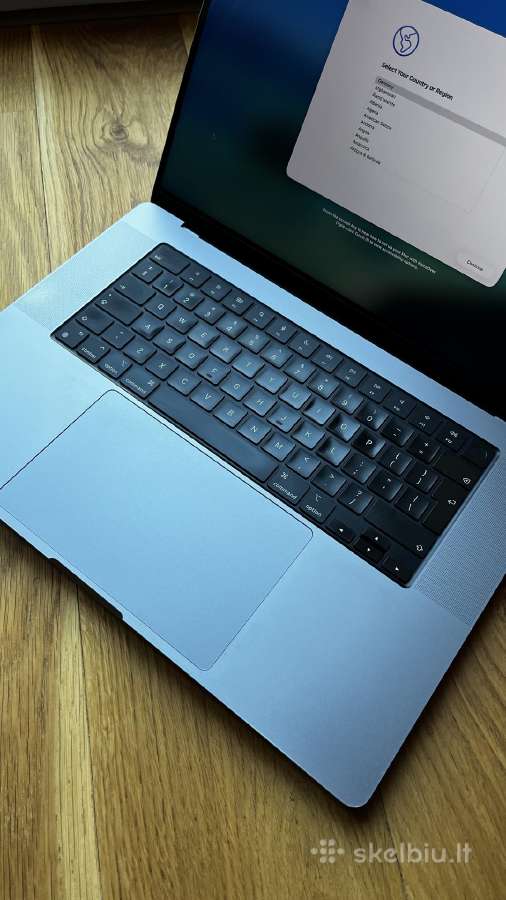 MacBook Pro 16 2023 M2 Max 64 GB 1 TB - nuotraukos Nr. 3