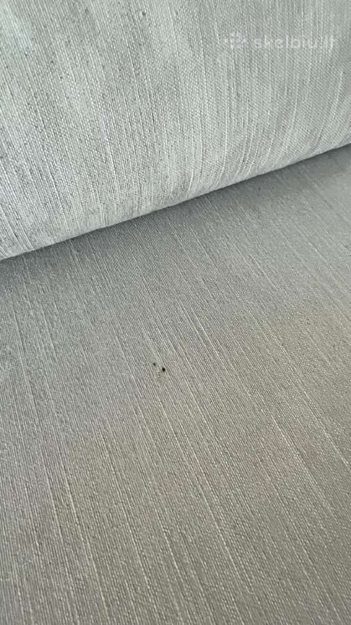 Šviesiai pilka sofa - nuotraukos Nr. 6