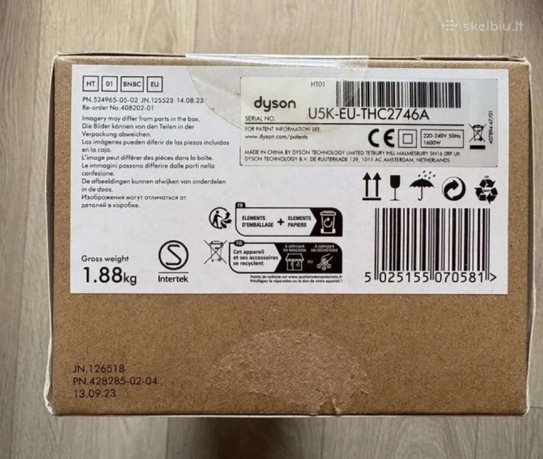 Dyson Airstrait - nuotraukos Nr. 13