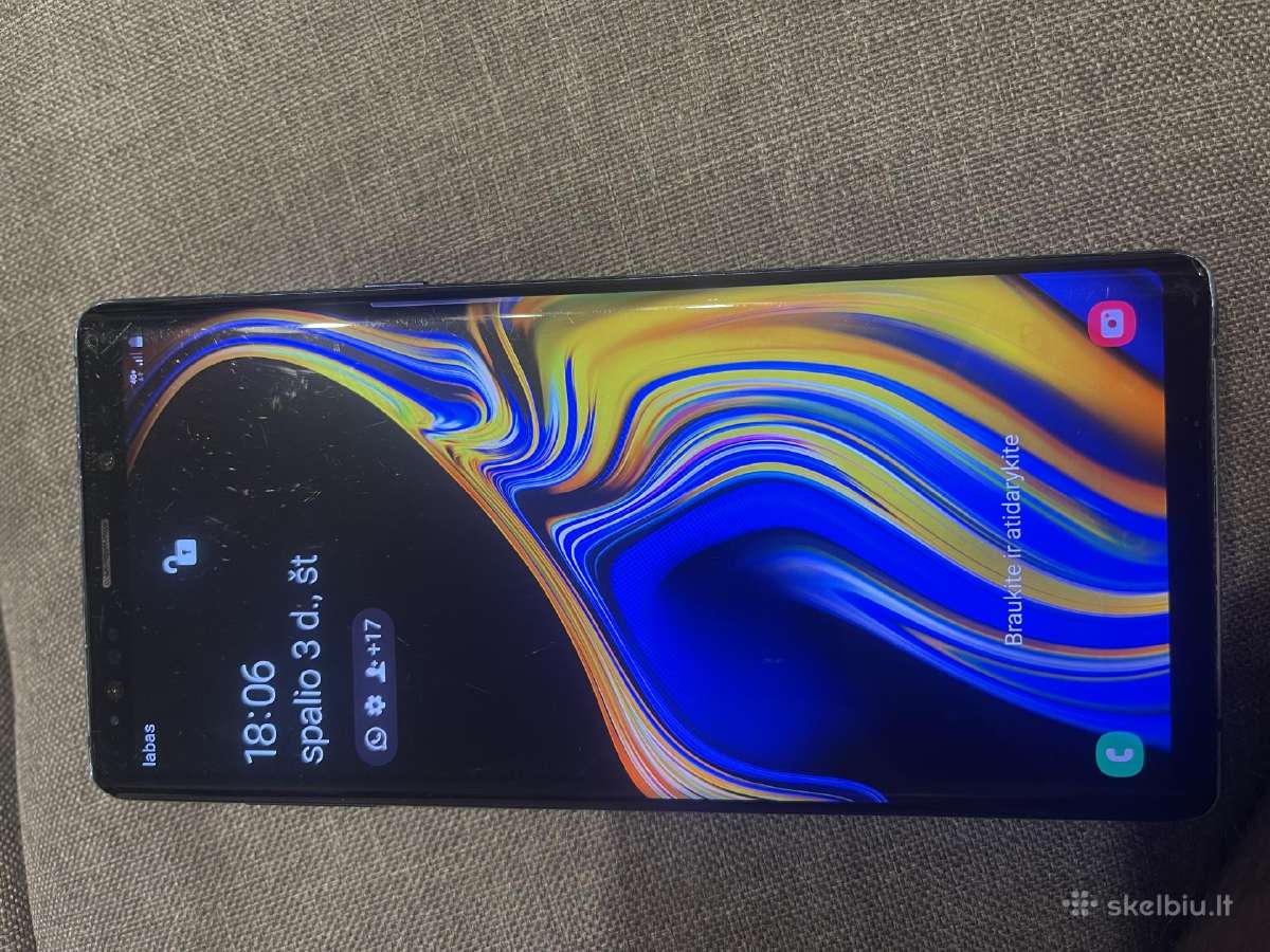 Samsung galaxy note 9 - nuotraukos Nr. 2
