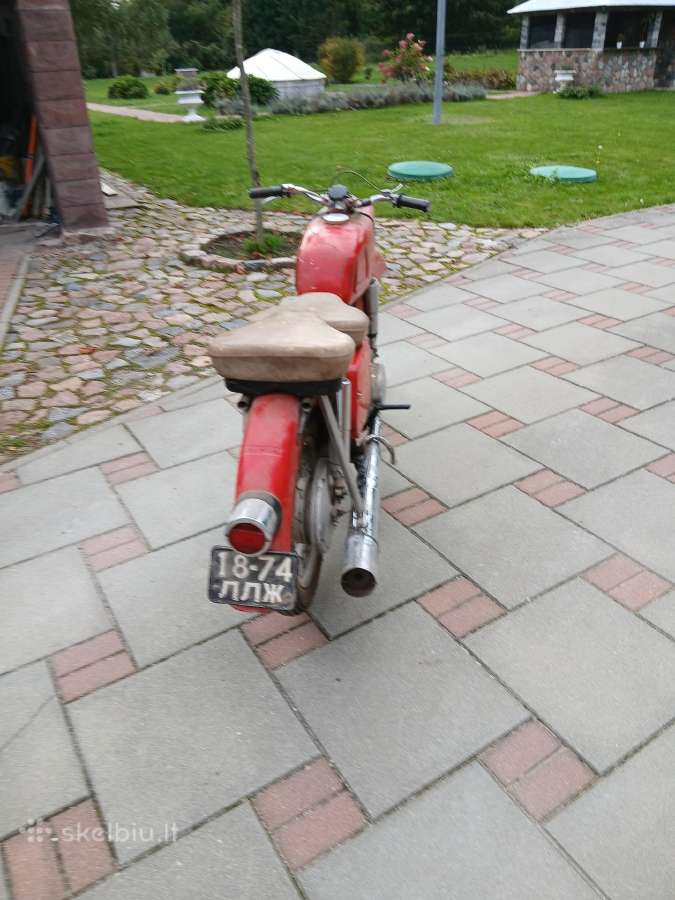 Retro motociklas Mz 250 - nuotraukos Nr. 7