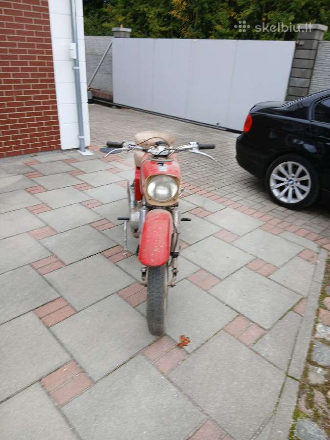 Retro motociklas Mz 250 - nuotraukos Nr. 5