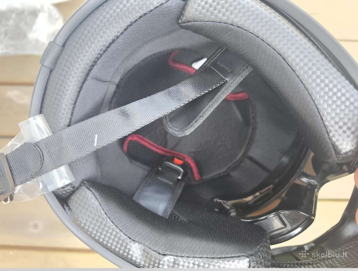Krosinis pilno veido šalmas s 52-53cm - nuotraukos Nr. 2