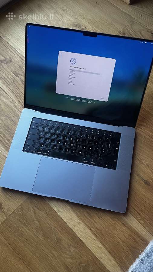 MacBook Pro 16 2023 M2 Max 64 GB 1 TB - nuotraukos Nr. 9