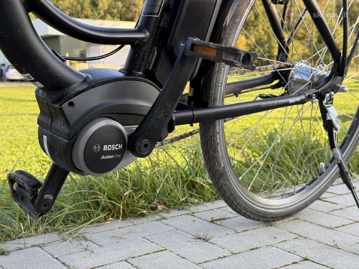 Raleigh elektrinis dviratis Bosch 28 - nuotraukos Nr. 4
