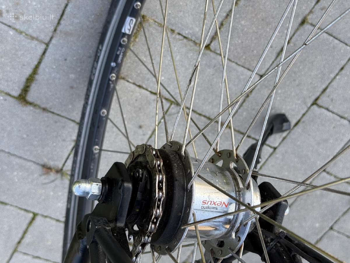Raleigh elektrinis dviratis Bosch 28 - nuotraukos Nr. 6