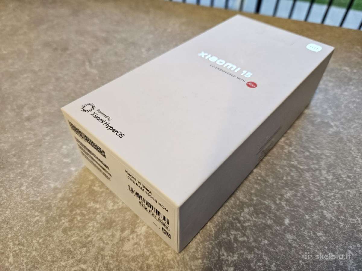 Idealios būklės Xiaomi 15 256 GB telefonas - nuotraukos Nr. 12