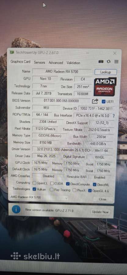 Nvidia Rtx2070 8gb, gtx1070 8gb, rx5700 8gb - nuotraukos Nr. 9