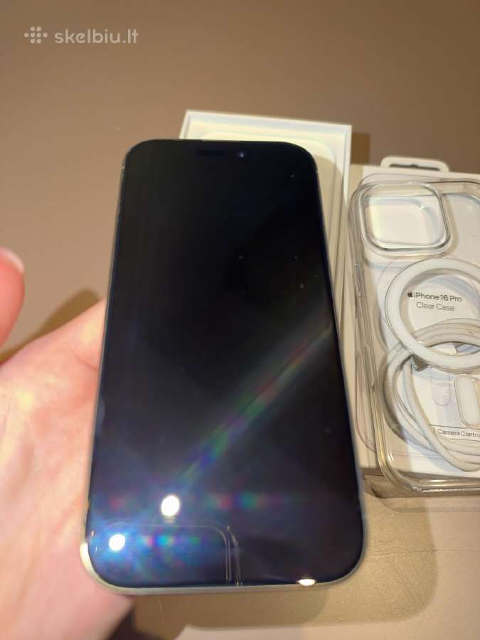 iPhone 16 Pro Natural Titanium 128gb - nuotraukos Nr. 6