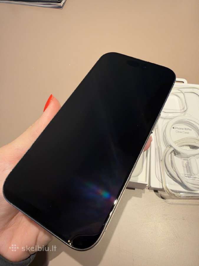 iPhone 16 Pro Natural Titanium 128gb - nuotraukos Nr. 7