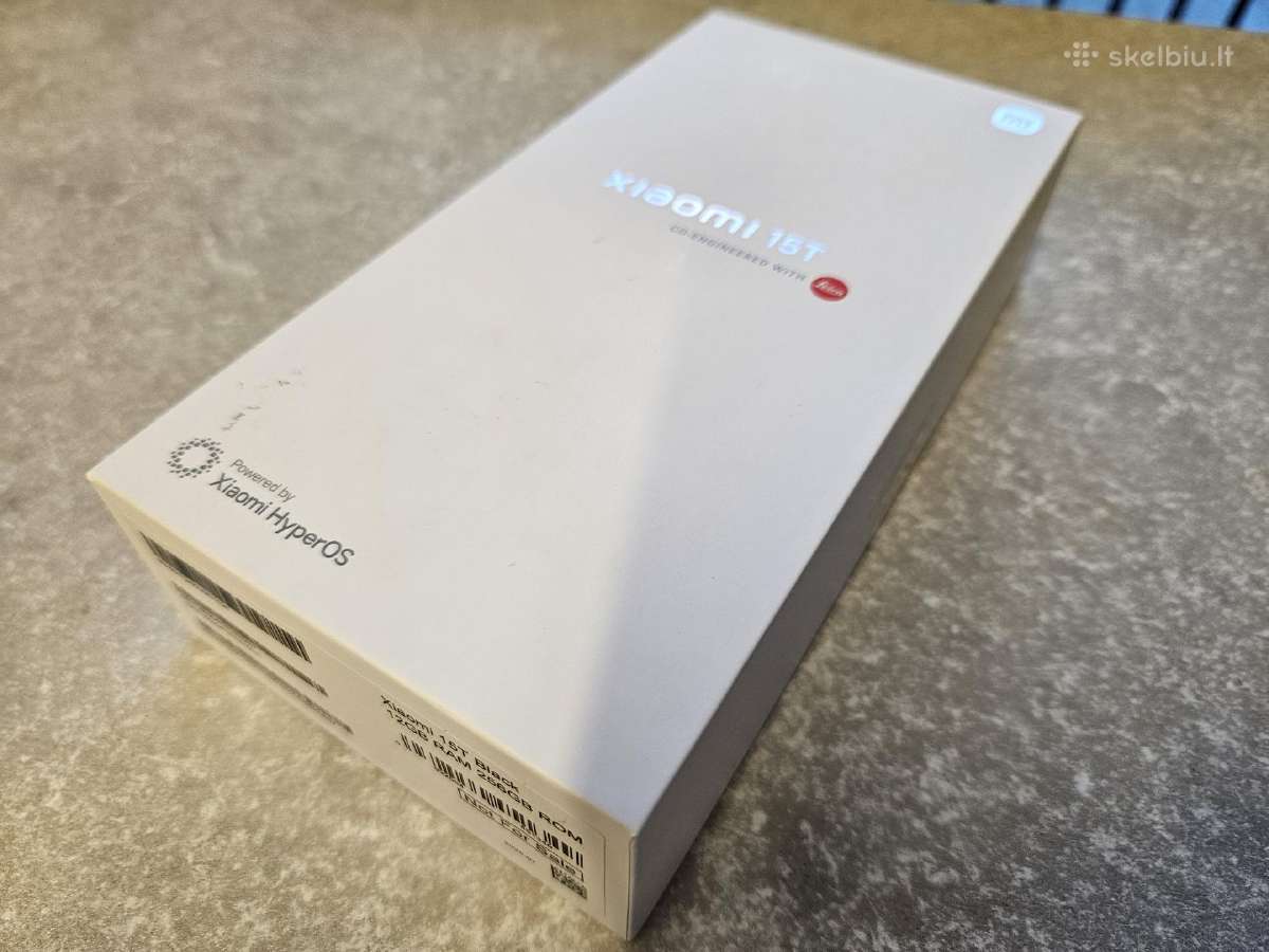 Idealios būklės Xiaomi 15t 256 GB telefonas - nuotraukos Nr. 13