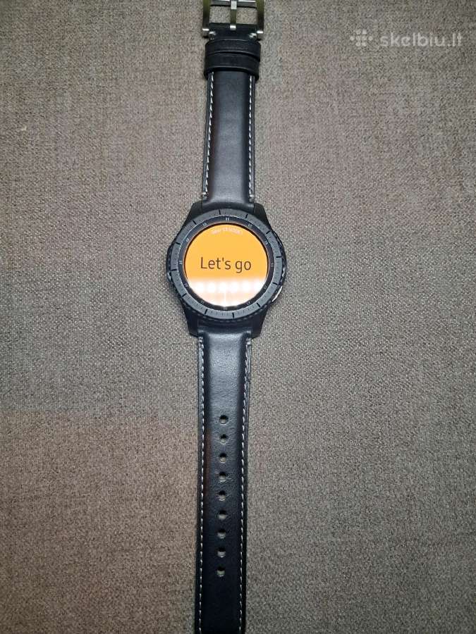 Samsung Gear S3 Frontier Sm-r760 GPS Bluetooth - nuotraukos Nr. 4