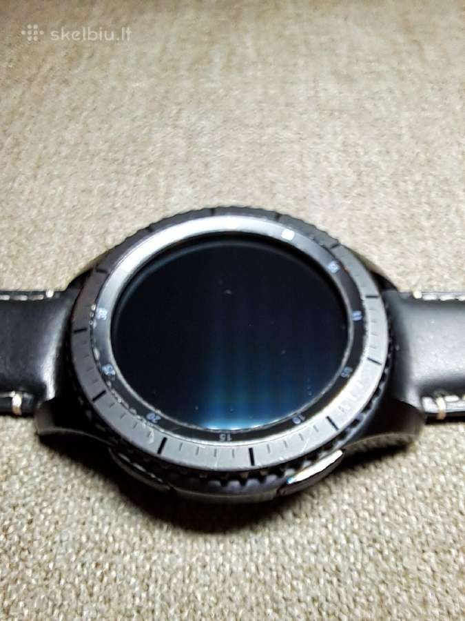 Samsung Gear S3 Frontier Sm-r760 GPS Bluetooth - nuotraukos Nr. 5