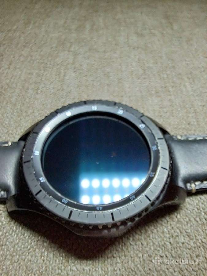 Samsung Gear S3 Frontier Sm-r760 GPS Bluetooth - nuotraukos Nr. 7