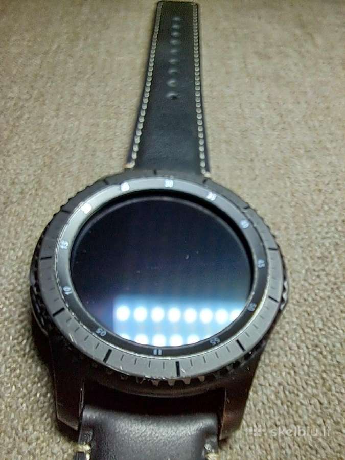 Samsung Gear S3 Frontier Sm-r760 GPS Bluetooth - nuotraukos Nr. 8