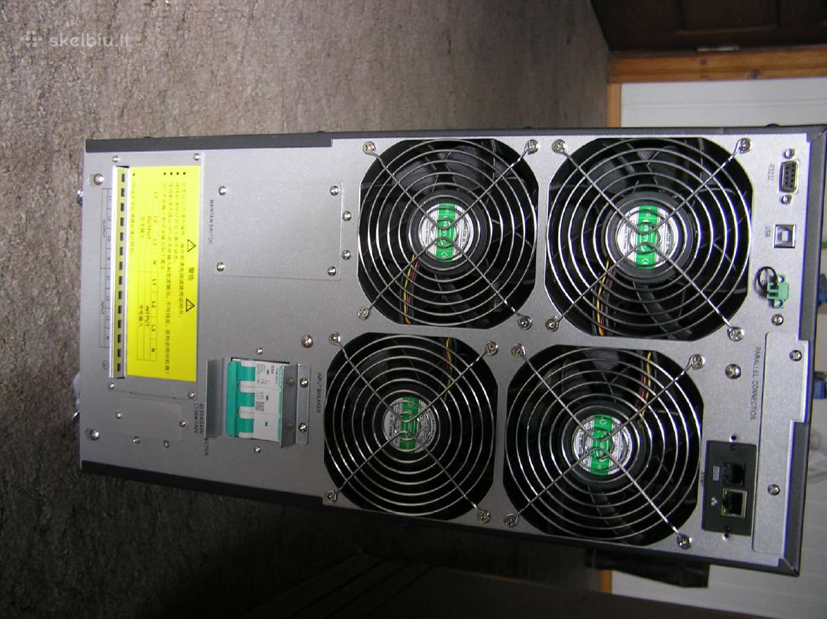 Parduodamas 3-jų fazių 8kw Ups - nuotraukos Nr. 4