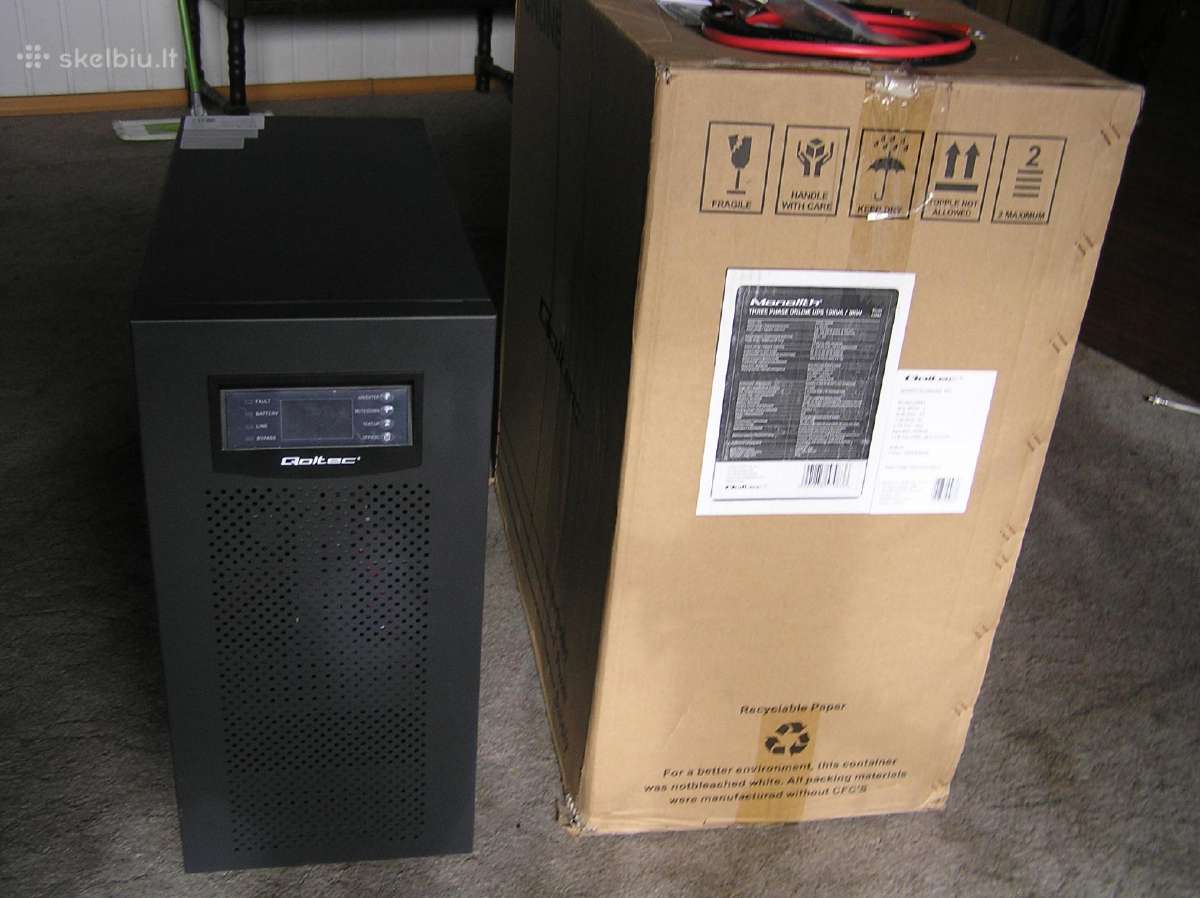 Parduodamas 3-jų fazių 8kw Ups - nuotraukos Nr. 5